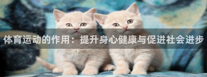 ug环球官网注册：体育运动的作用：提升身心健康与促进社会进步